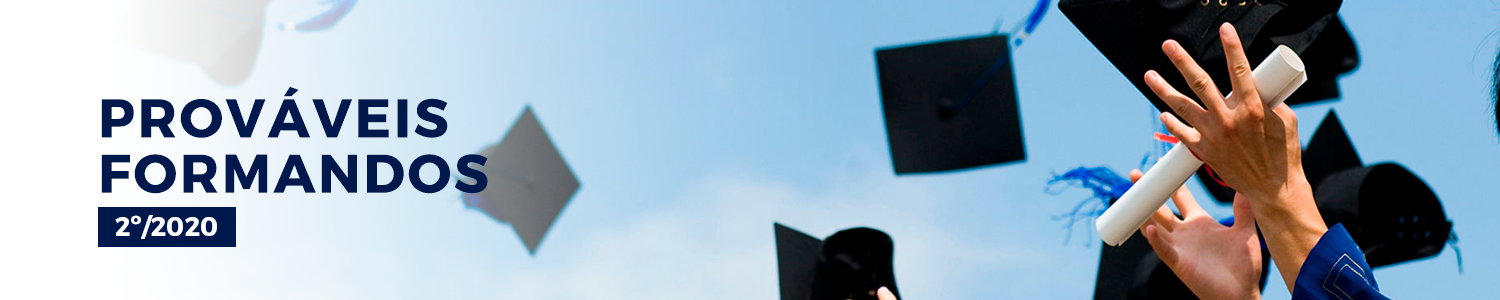Lista de Prováveis Formandos - 2º/2020